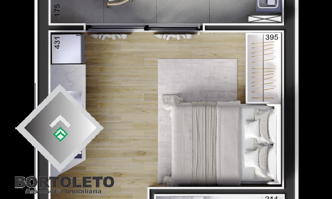Apartamento, 1 quarto, 29 m² - Foto 13