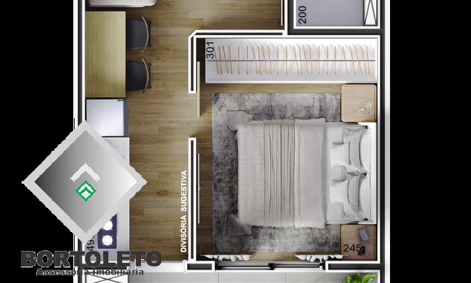 Apartamento, 1 quarto, 29 m² - Foto 20
